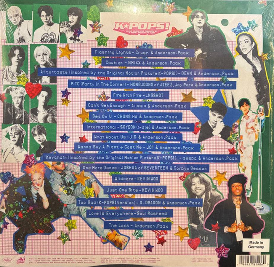 Anderson .Paak, Various – K-Pops!  (2LP pink)